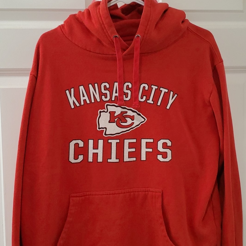 Kansas City Chiefs Red Hoodie Size L